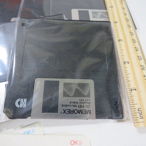 10 MEMOREX open box 2S/HD Microdisks - Picture 6 of 11